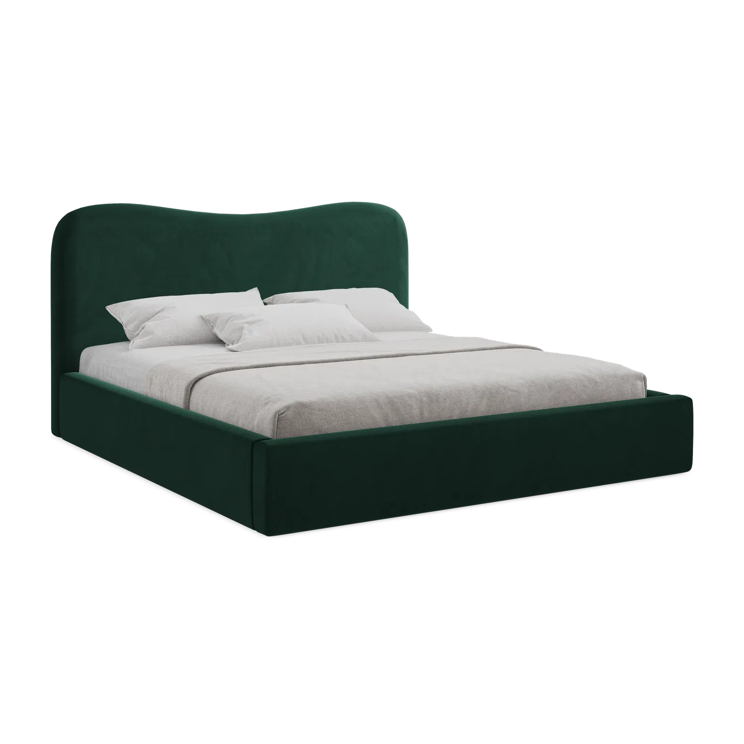 Bluvel - Fabb - Butelkowa zieleń - 160x200