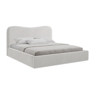 Bluvel - Fabb - Srebrny - 160x200