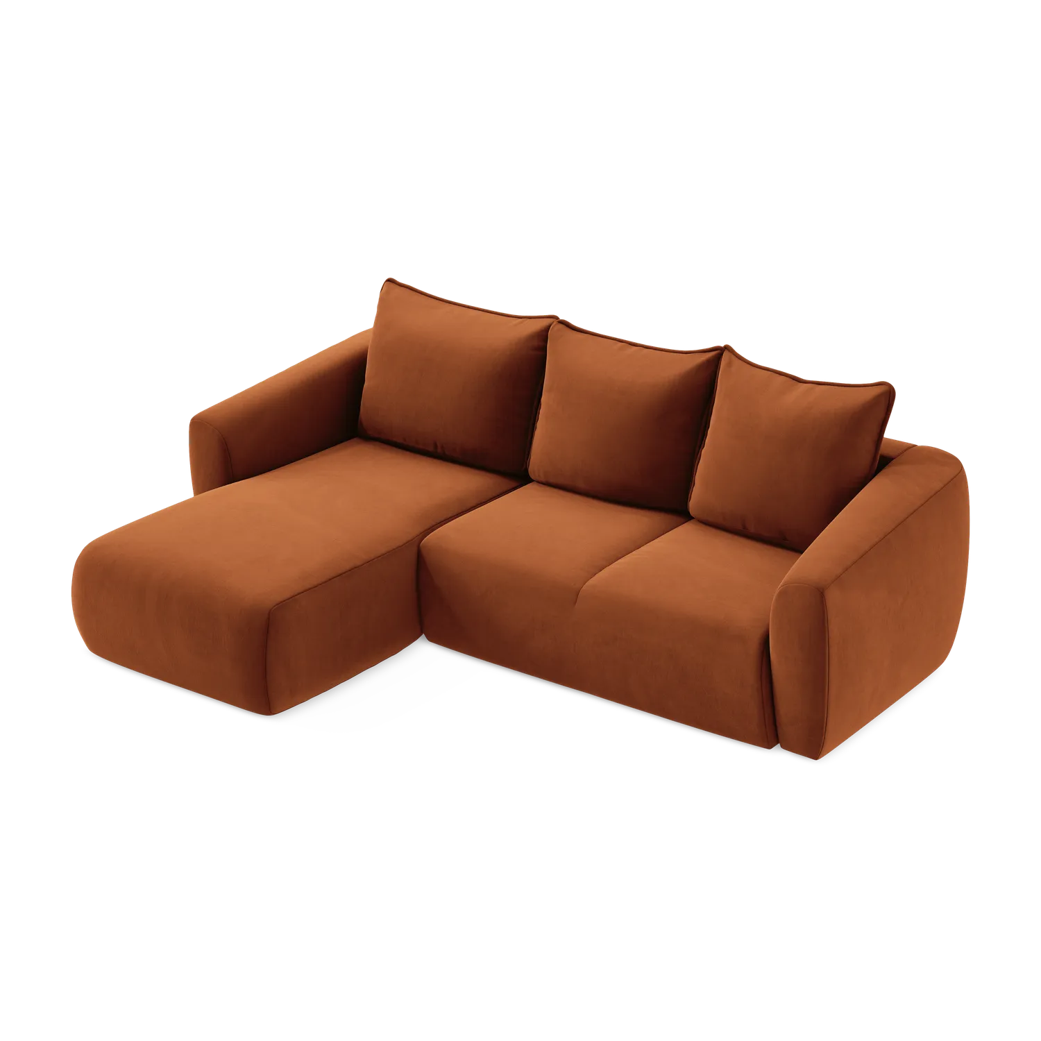 Bluvel - Fabb - Terakota / Lewy