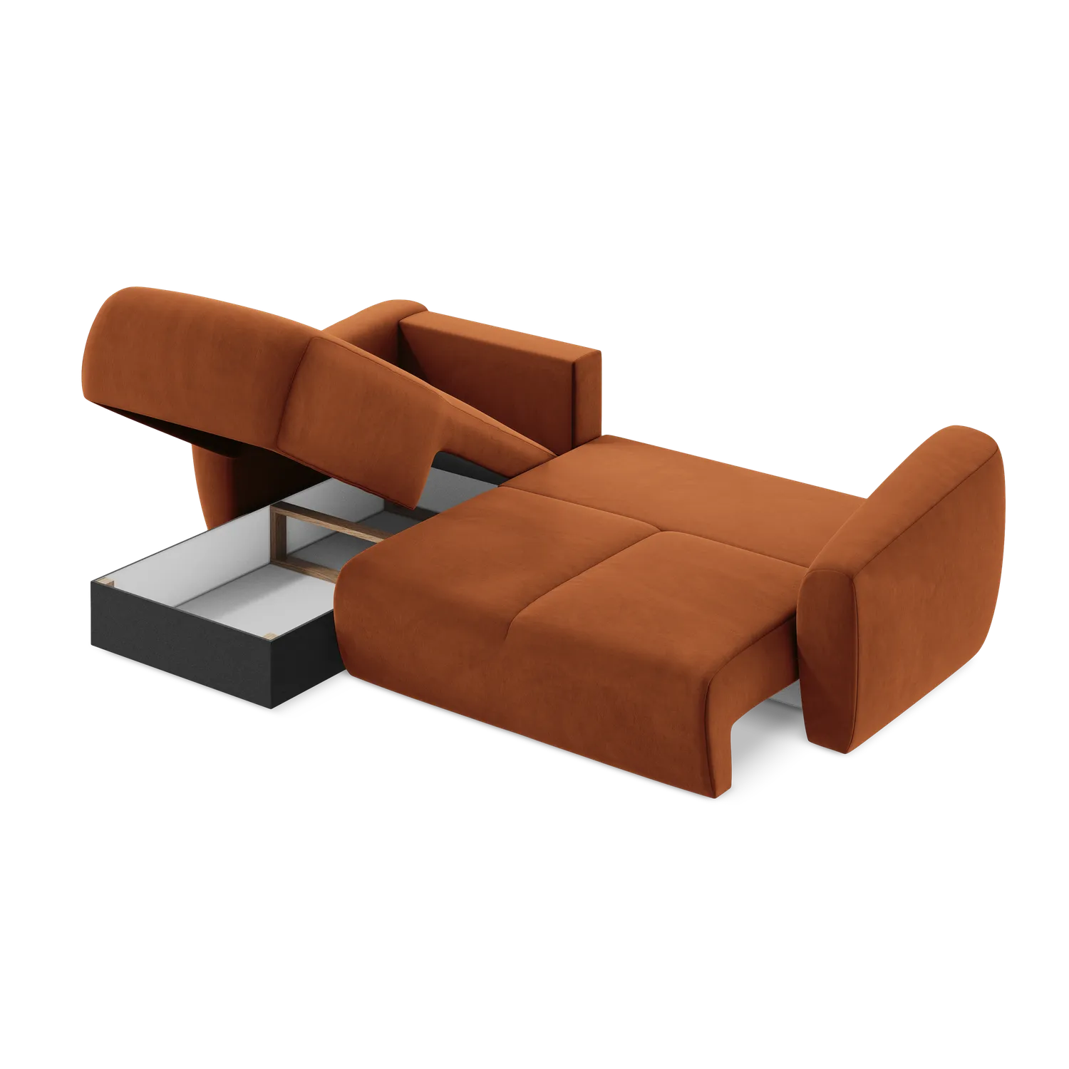 Bluvel - Fabb - Terakota / Lewy