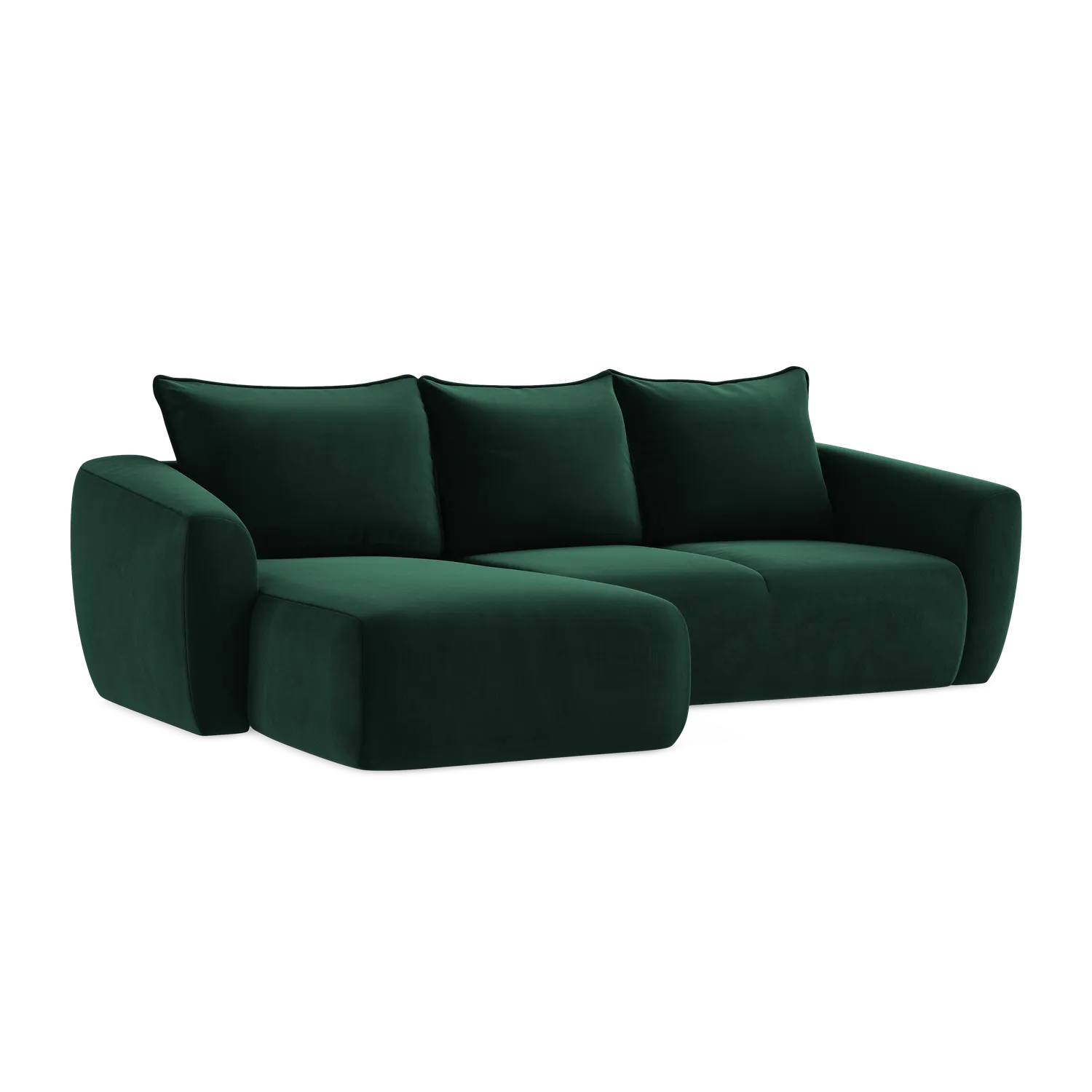 Bluvel - Fabb - Butelkowa zieleń / Lewy