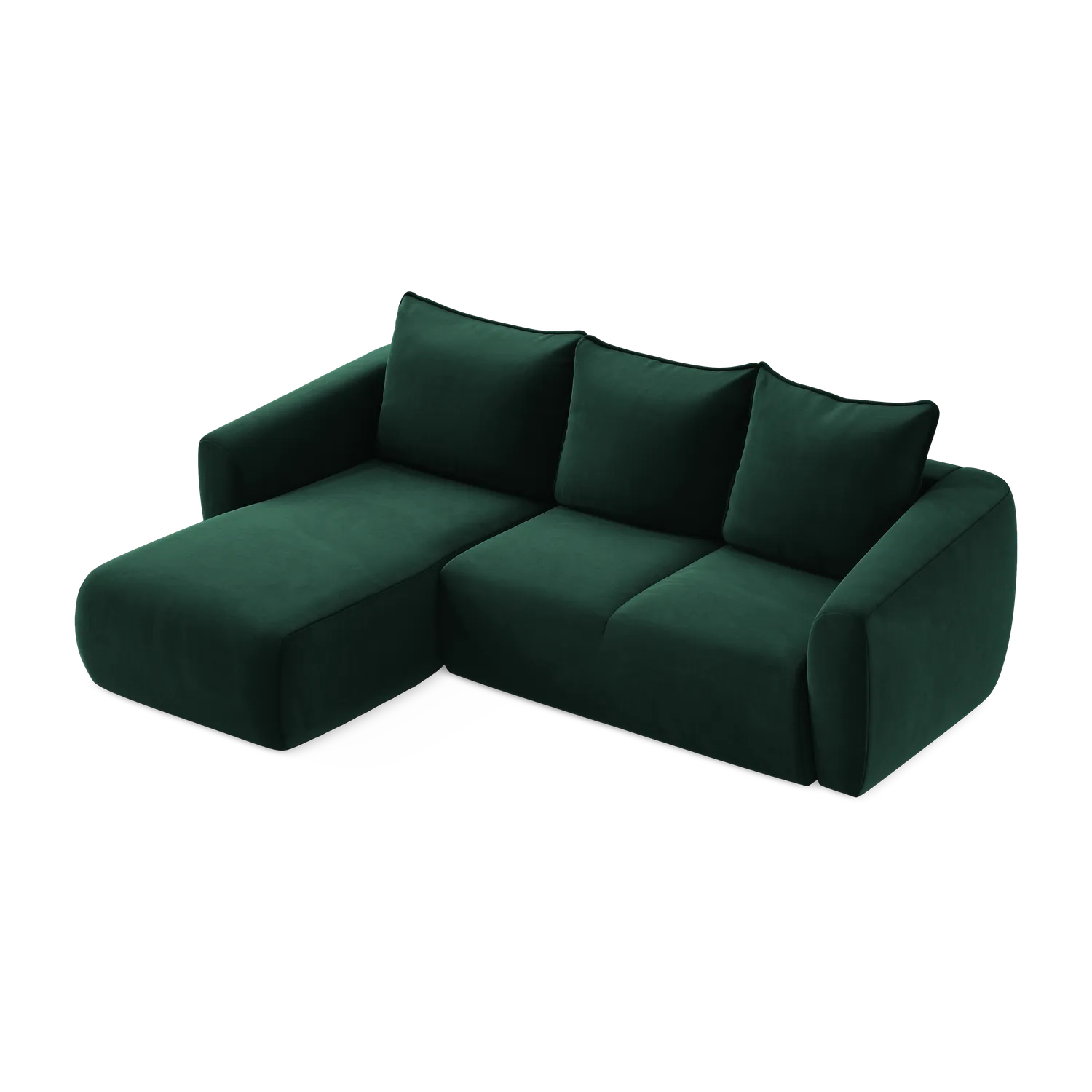 Bluvel - Fabb - Butelkowa zieleń / Lewy