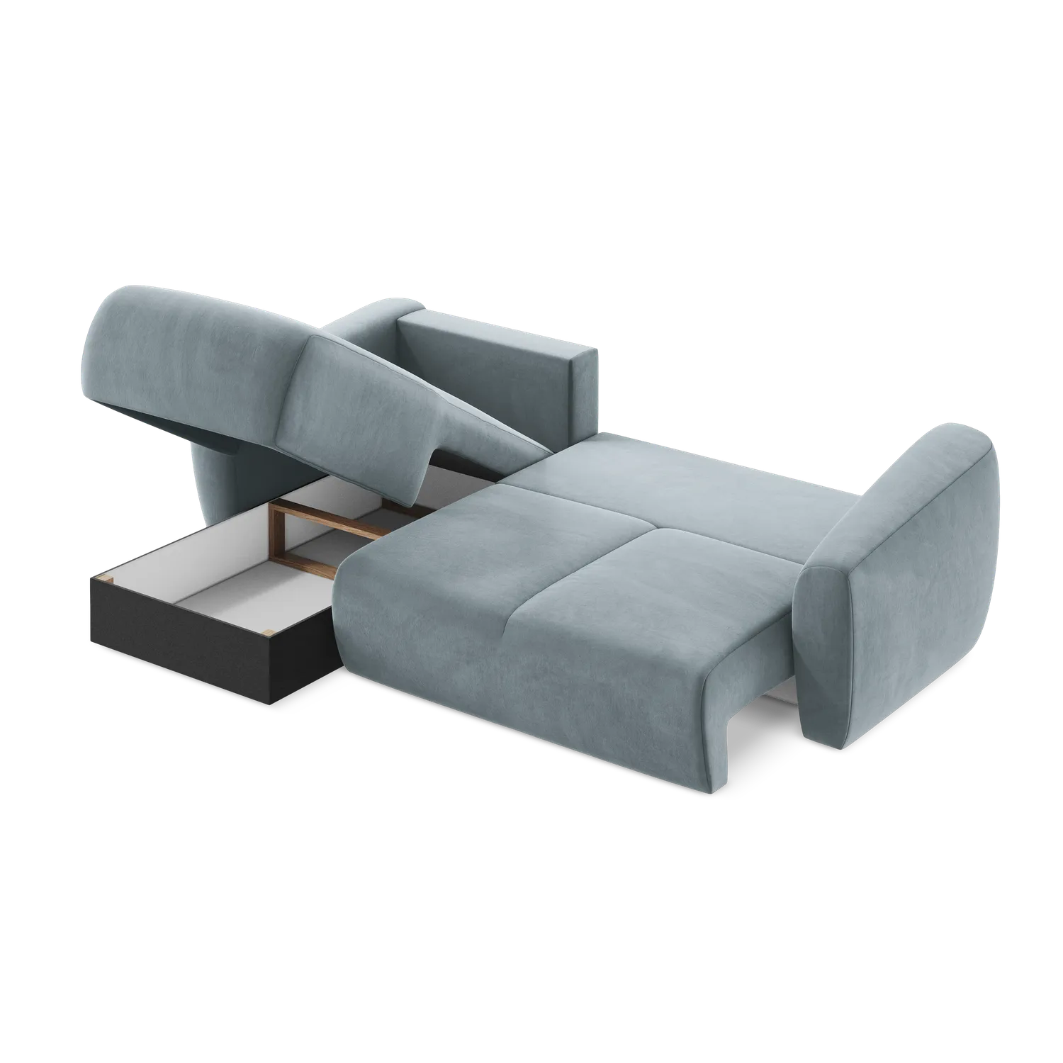 Bluvel - Fabb - Jasny niebieski / Lewy