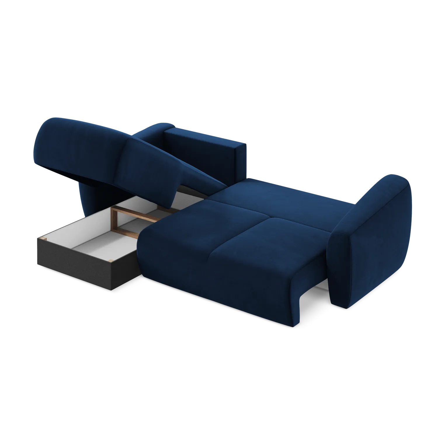 Bluvel - Fabb - Królewski niebieski / Lewy