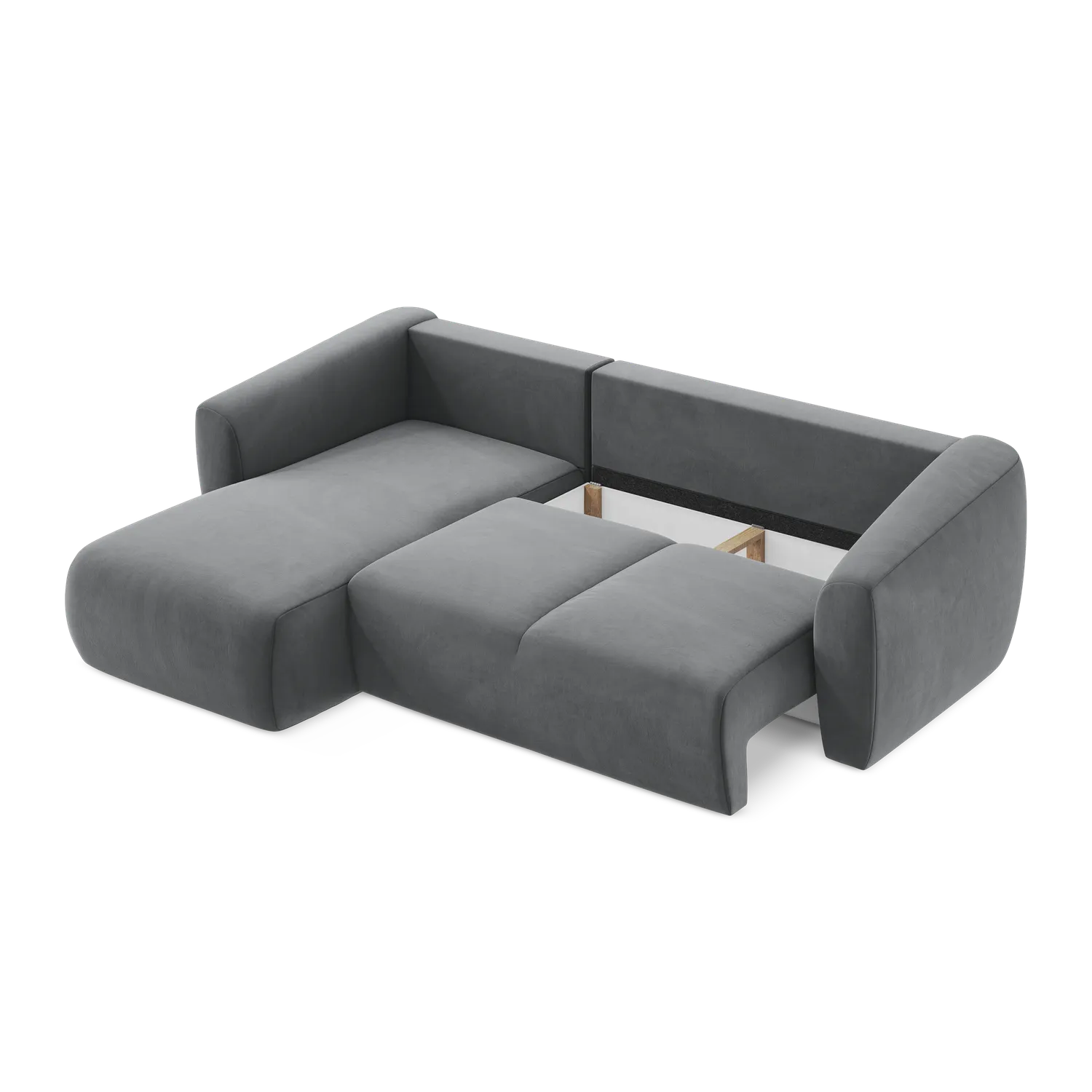 Bluvel - Fabb - Stalowy / Lewy