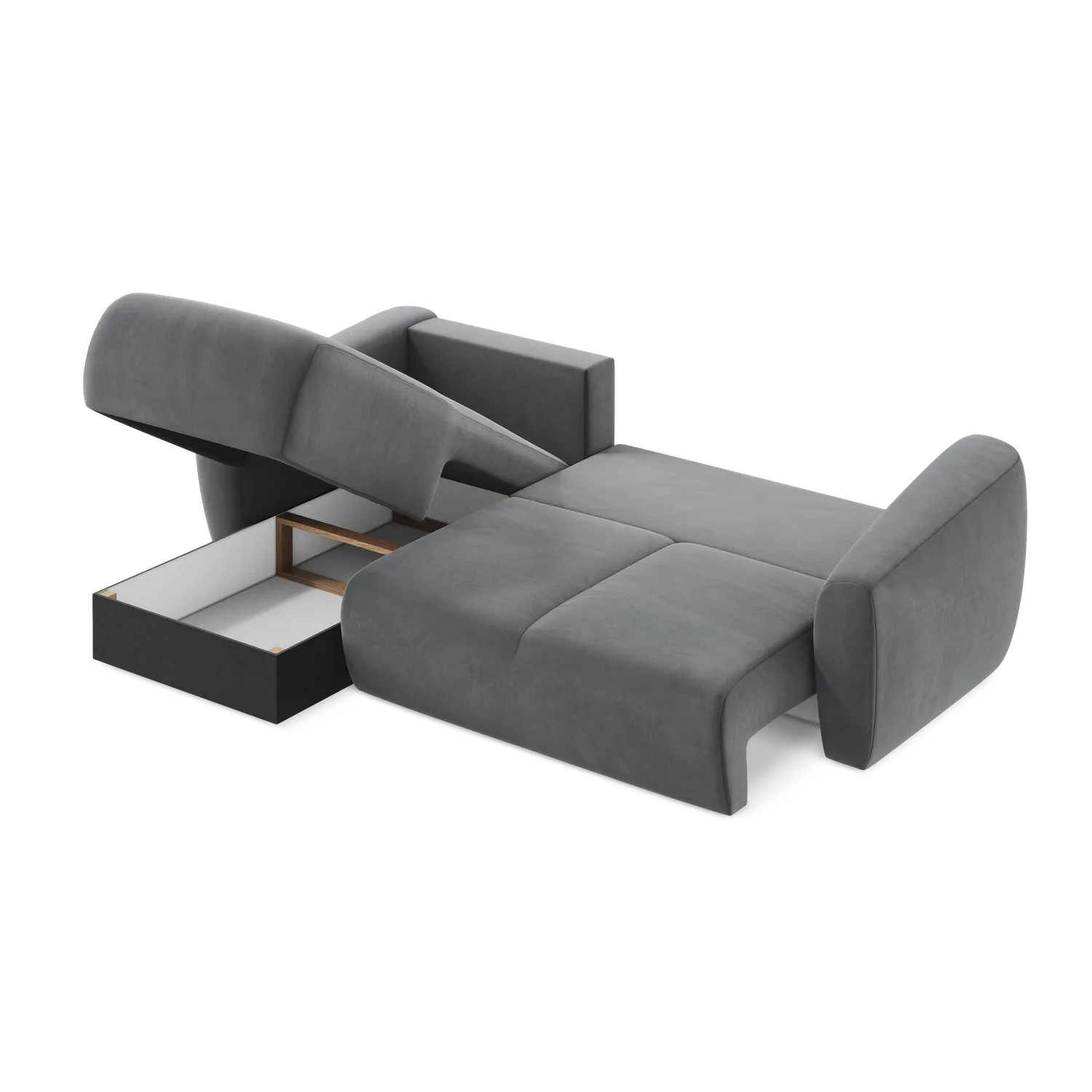 Bluvel - Fabb - Stalowy / Lewy