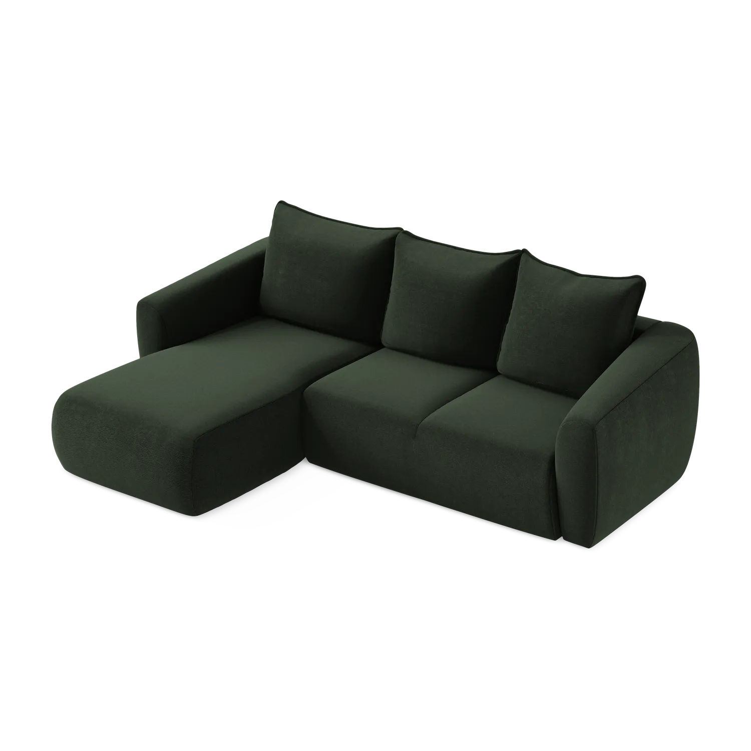 Cube - Agmamito - Butelkowa zieleń / Lewy