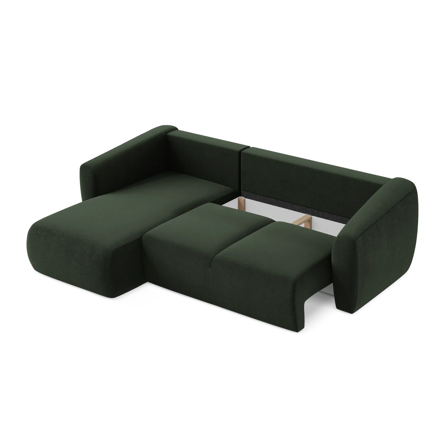 Cube - Agmamito - Butelkowa zieleń / Lewy