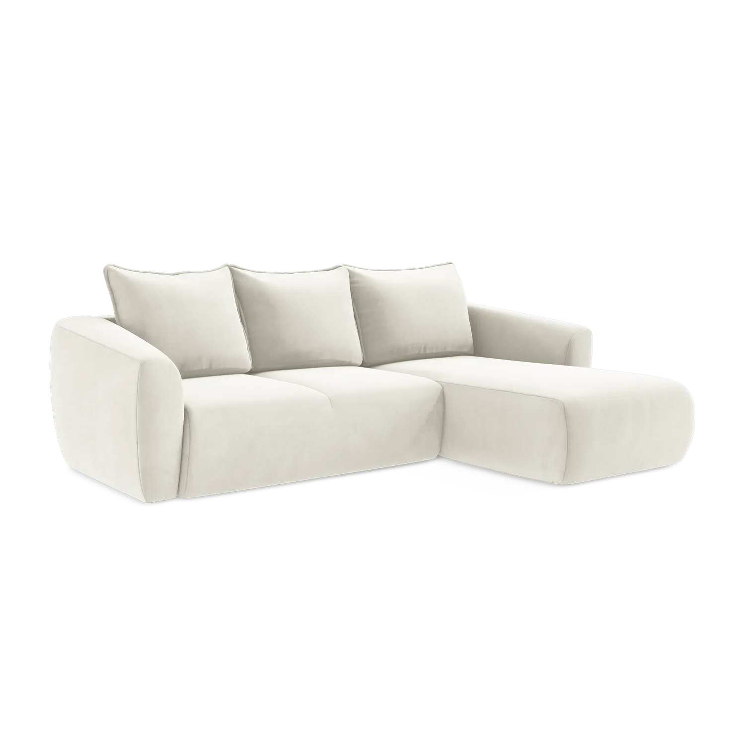 Bluvel - Fabb - Jasny beż / Prawy