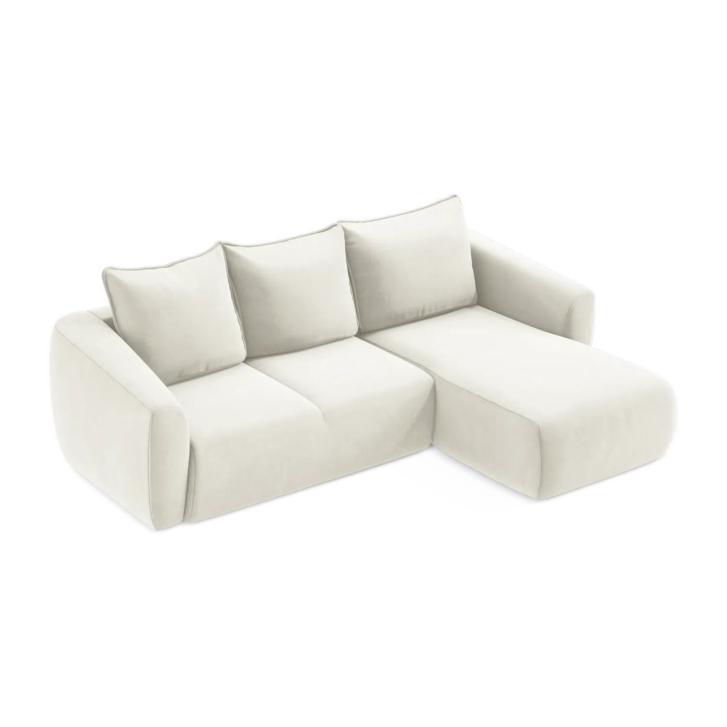 Bluvel - Fabb - Jasny beż / Prawy