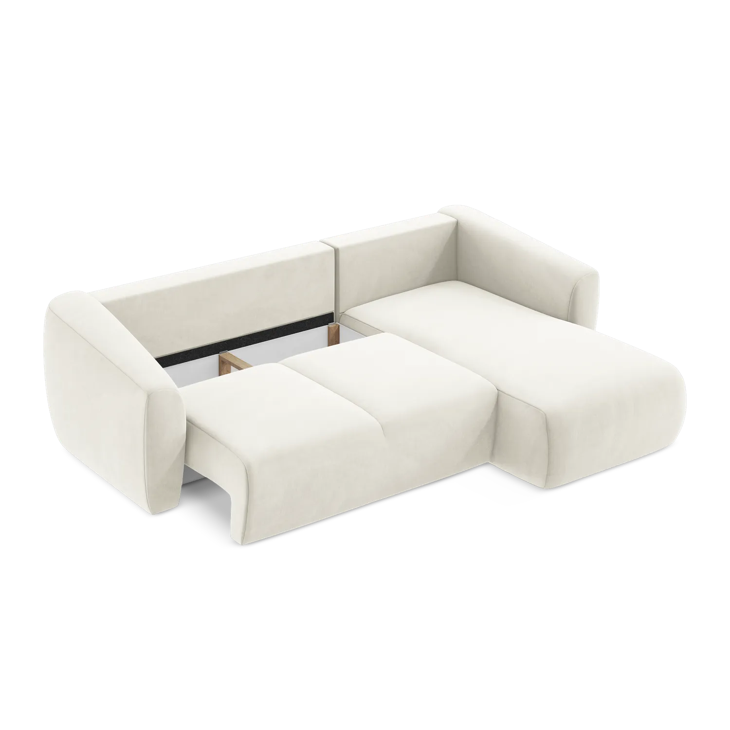 Bluvel - Fabb - Jasny beż / Prawy