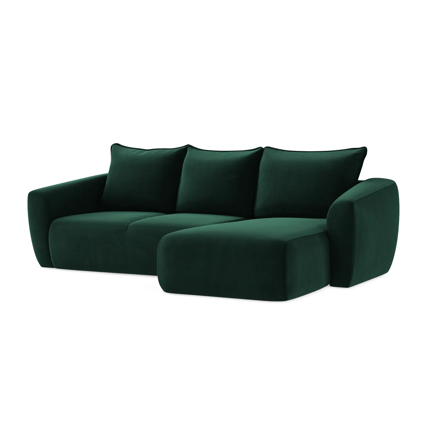 Bluvel - Fabb - Butelkowa zieleń / Prawy