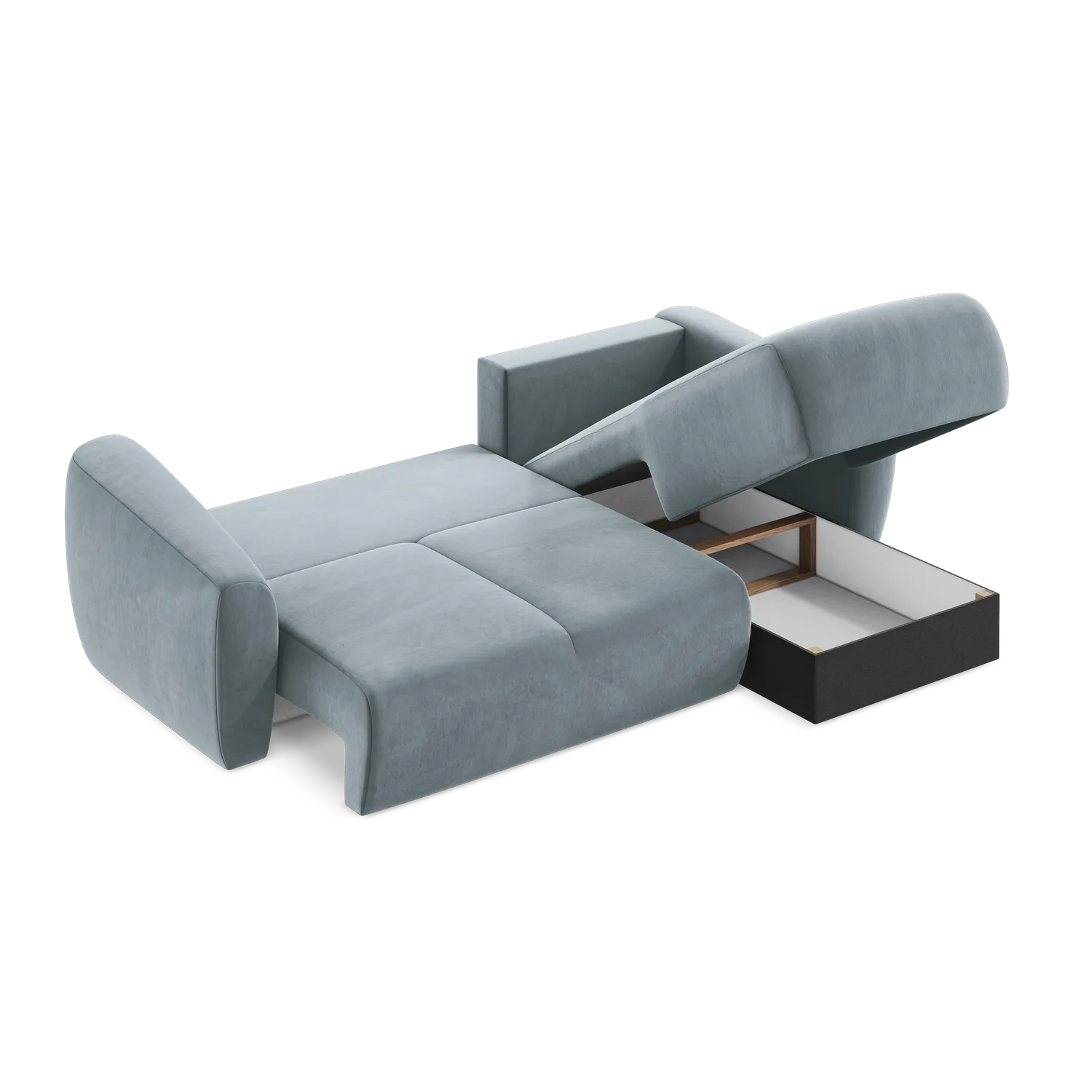 Bluvel - Fabb - Jasny niebieski / Prawy