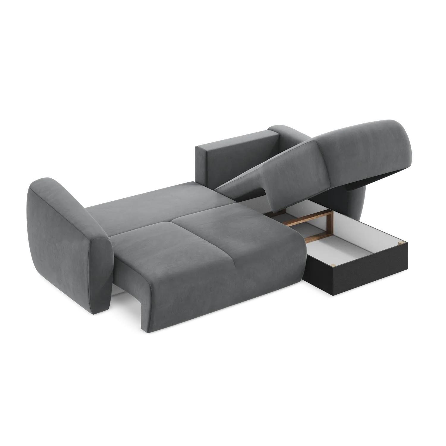 Bluvel - Fabb - Stalowy / Prawy