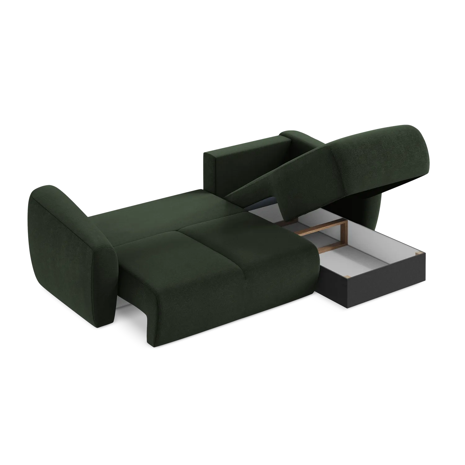 Cube - Agmamito - Butelkowa zieleń / Prawy