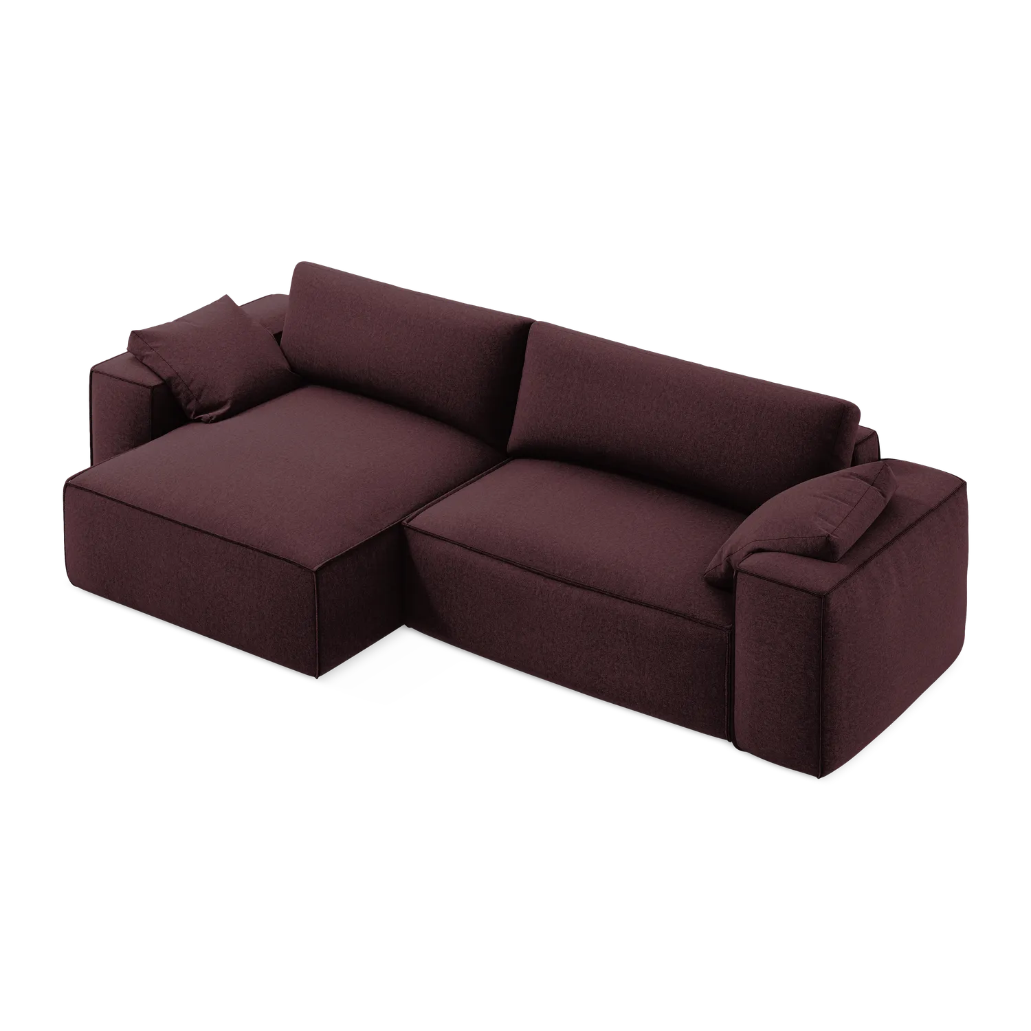 Vena - Pik - Burgundowy / Lewy