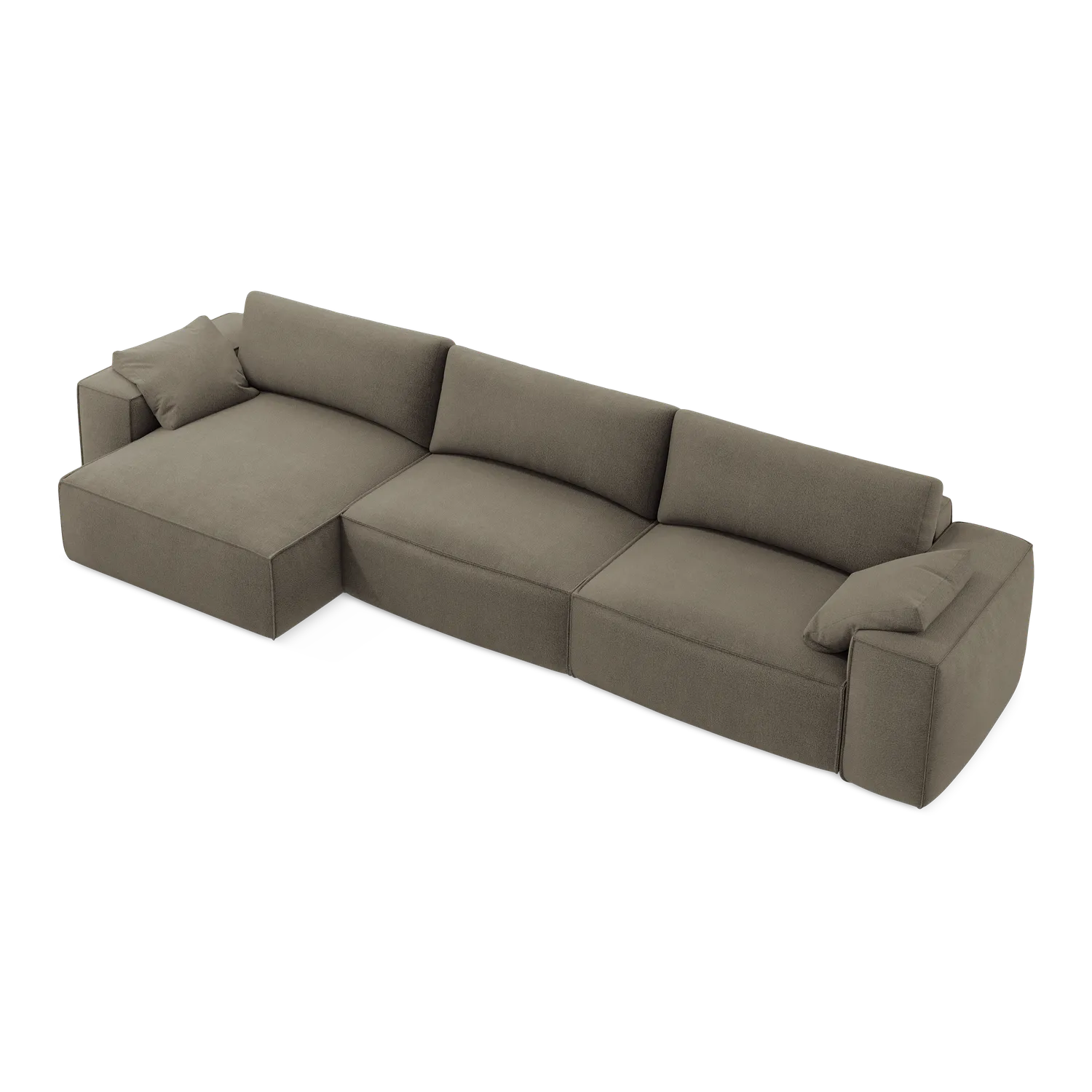 Lotus - Elastron - Brązowy / Lewy