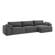 Cloud - Davis - Ciemny szary / Prawy