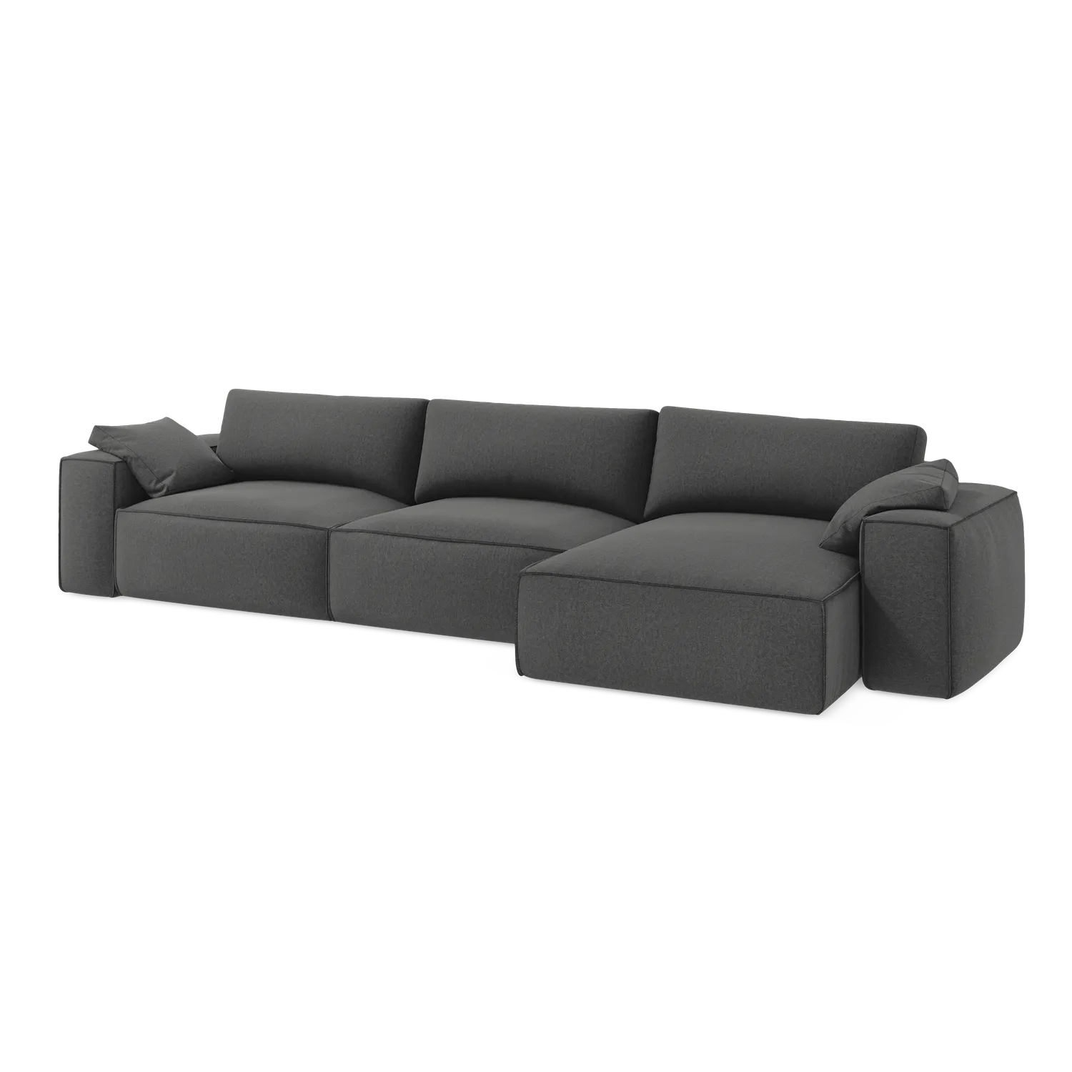 Cloud - Davis - Ciemny szary / Prawy