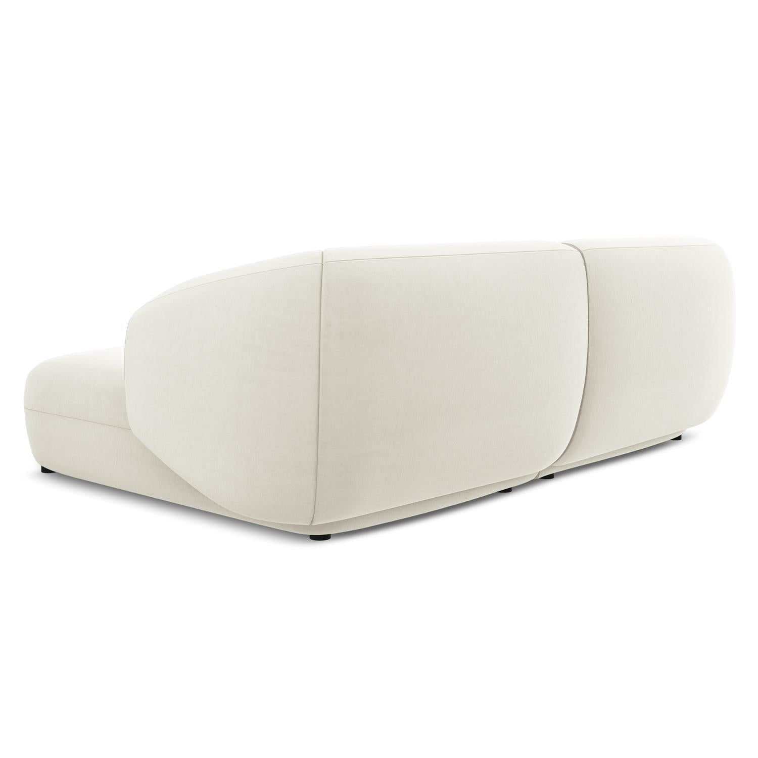 Bluvel - Fabb - Jasny beż / Prawy