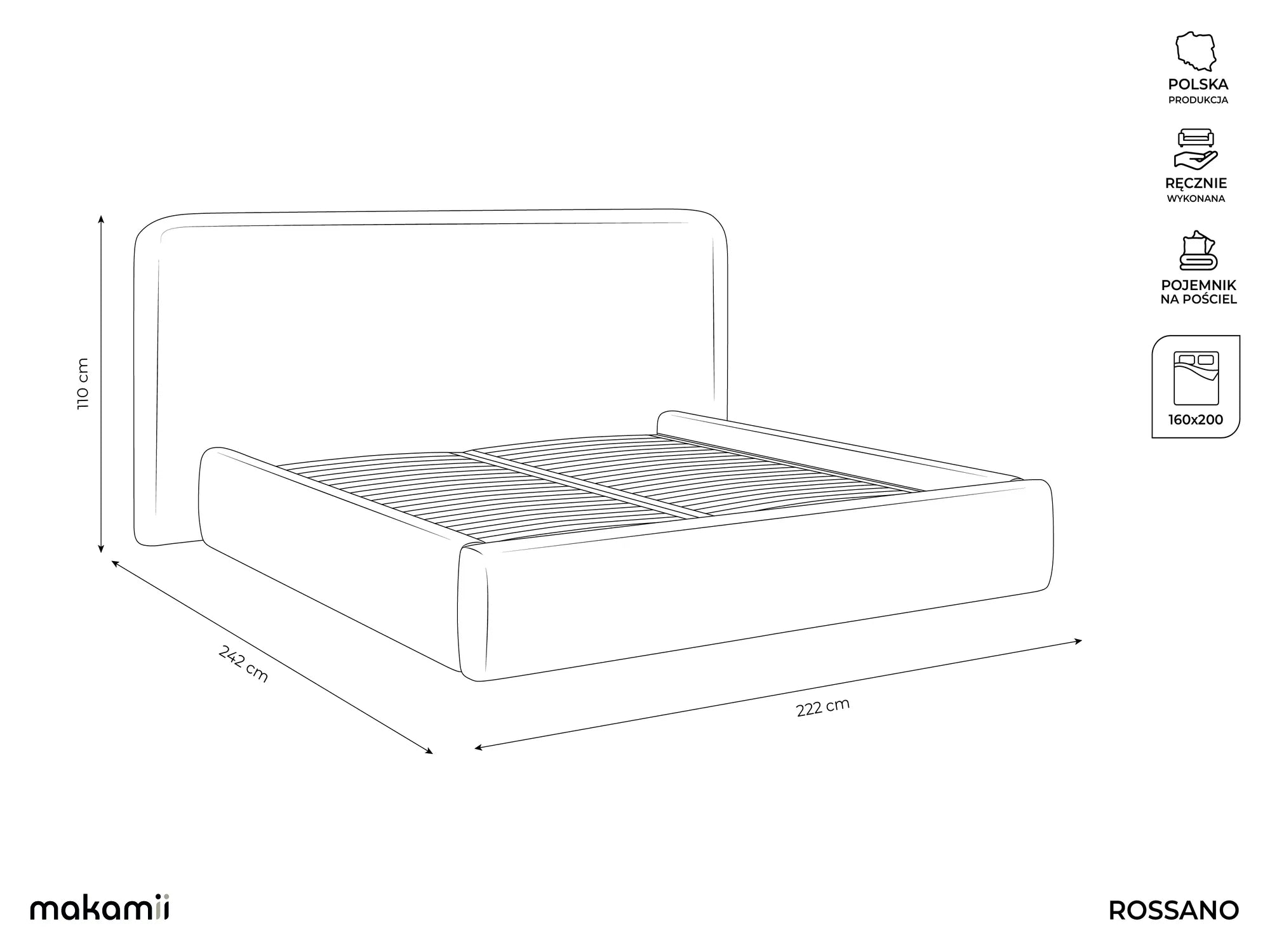 Bluvel - Fabb - Lawendowy - 160x200