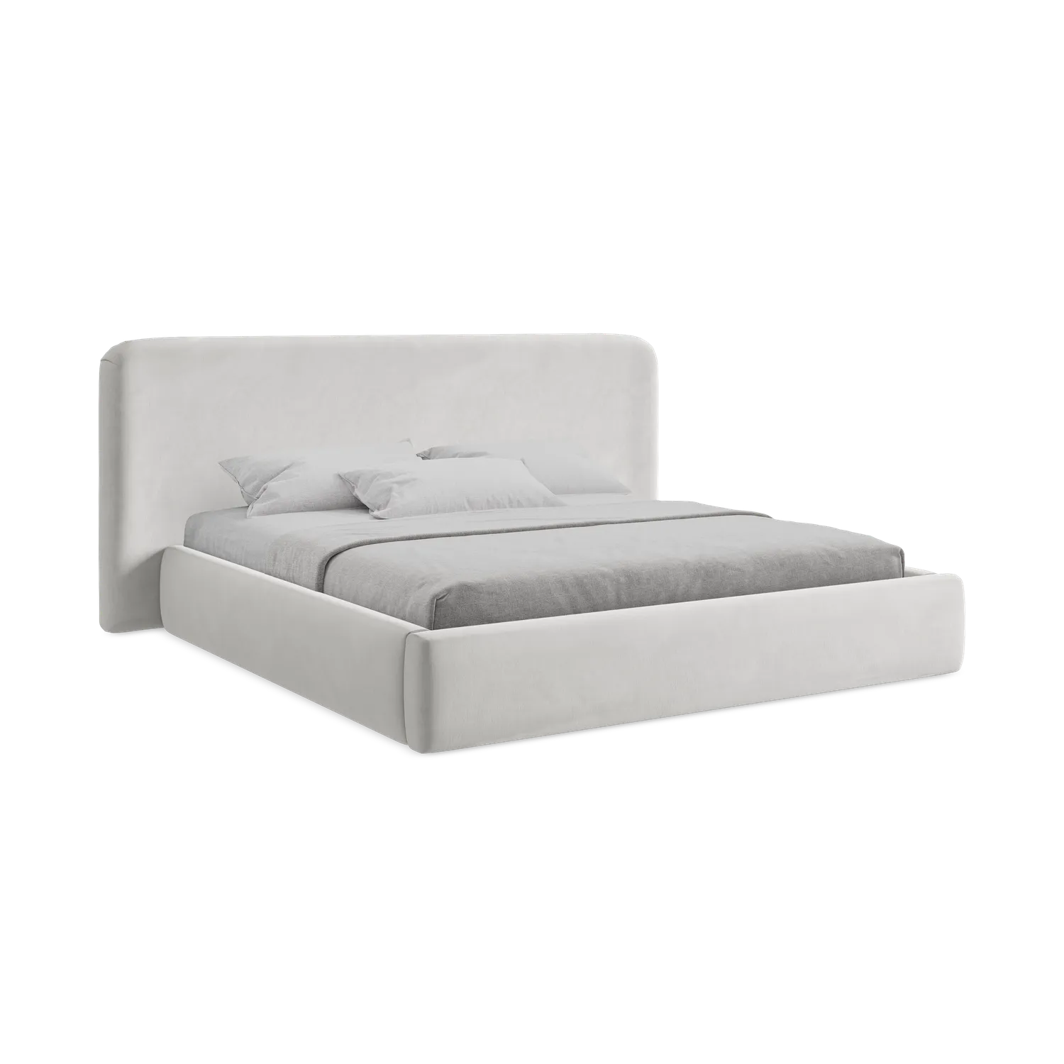 Bluvel - Fabb - Srebrny - 160x200