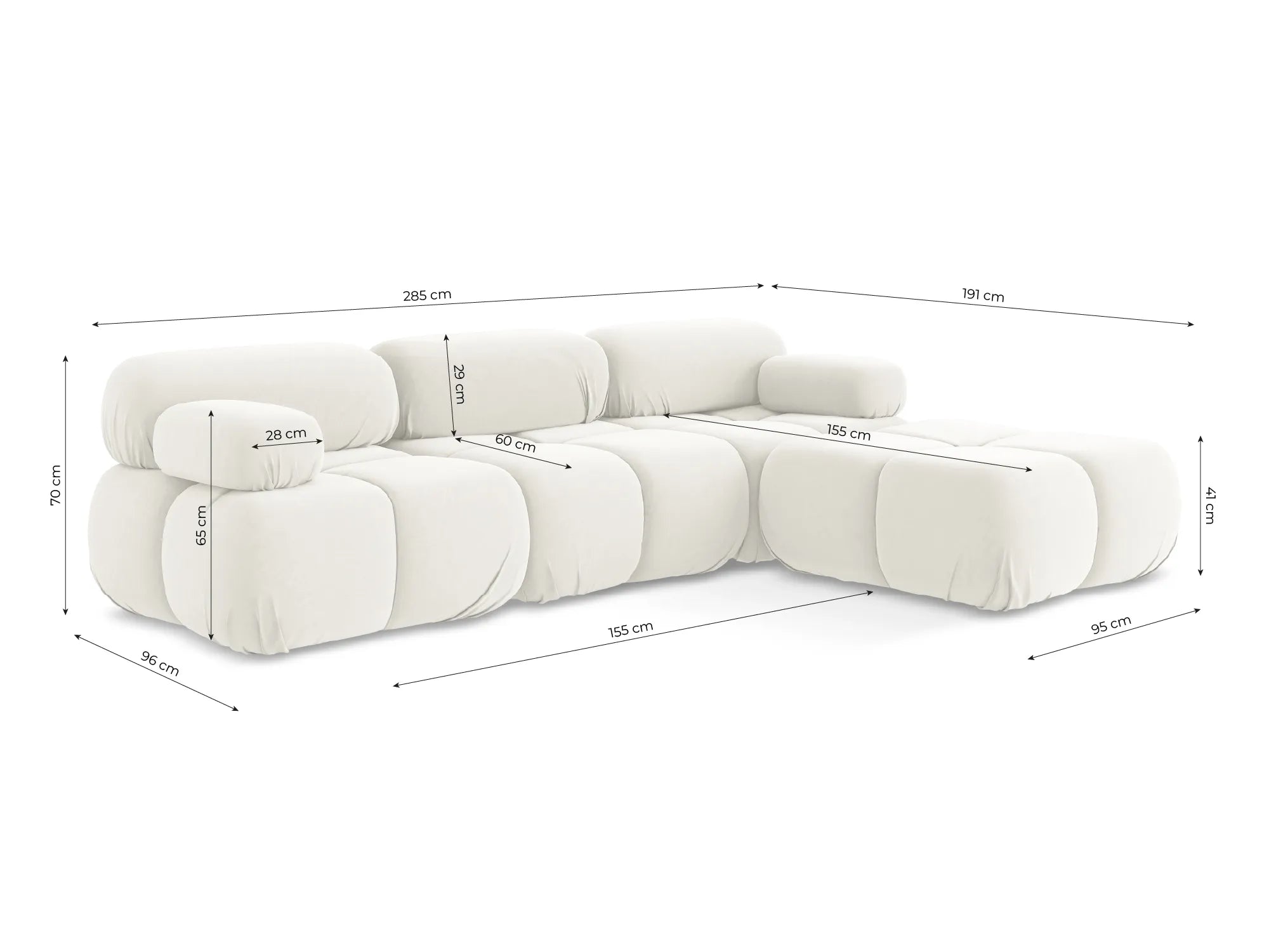 Bluvel - Fabb - Stalowy / Prawy