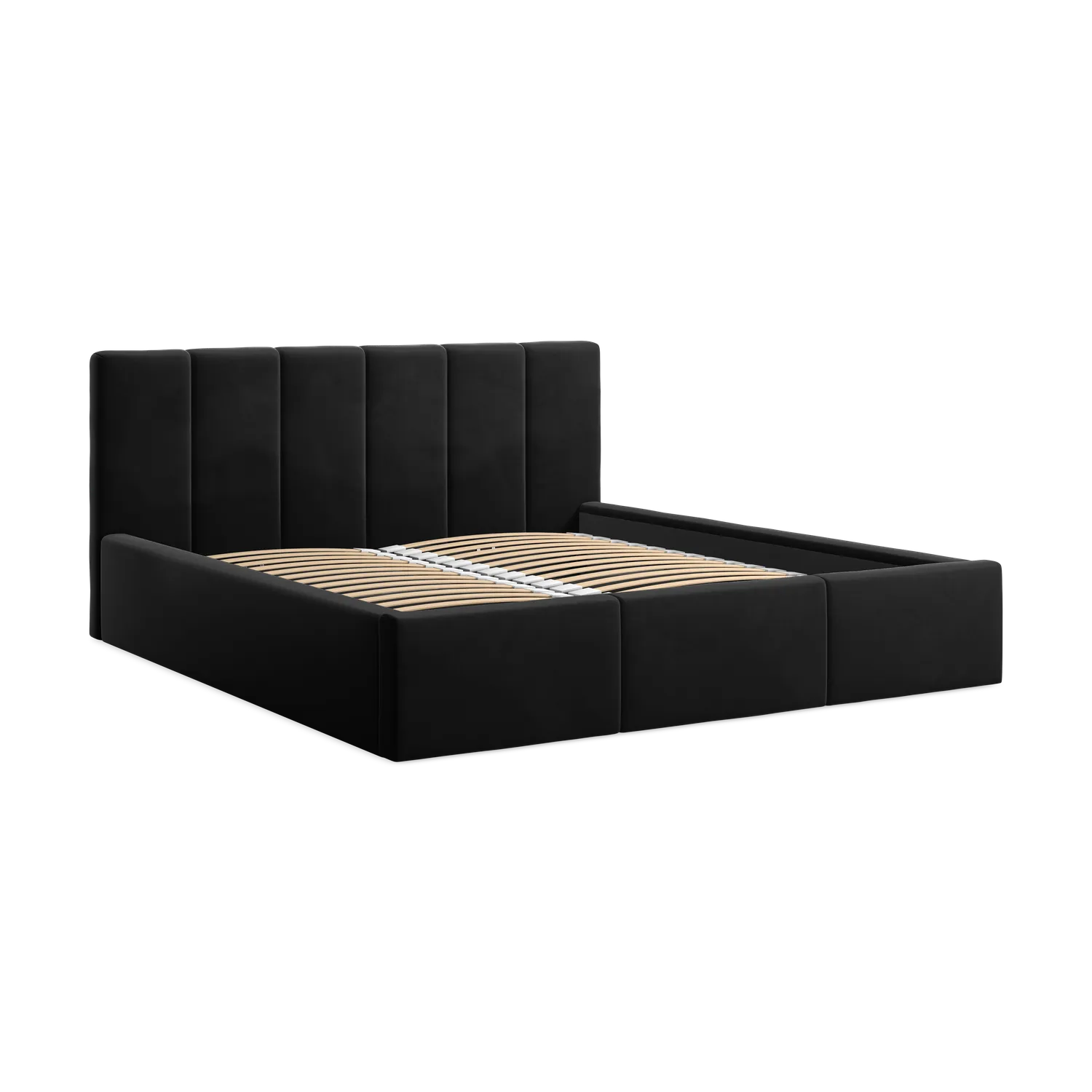 Bluvel - Fabb - Czarny - 160x200