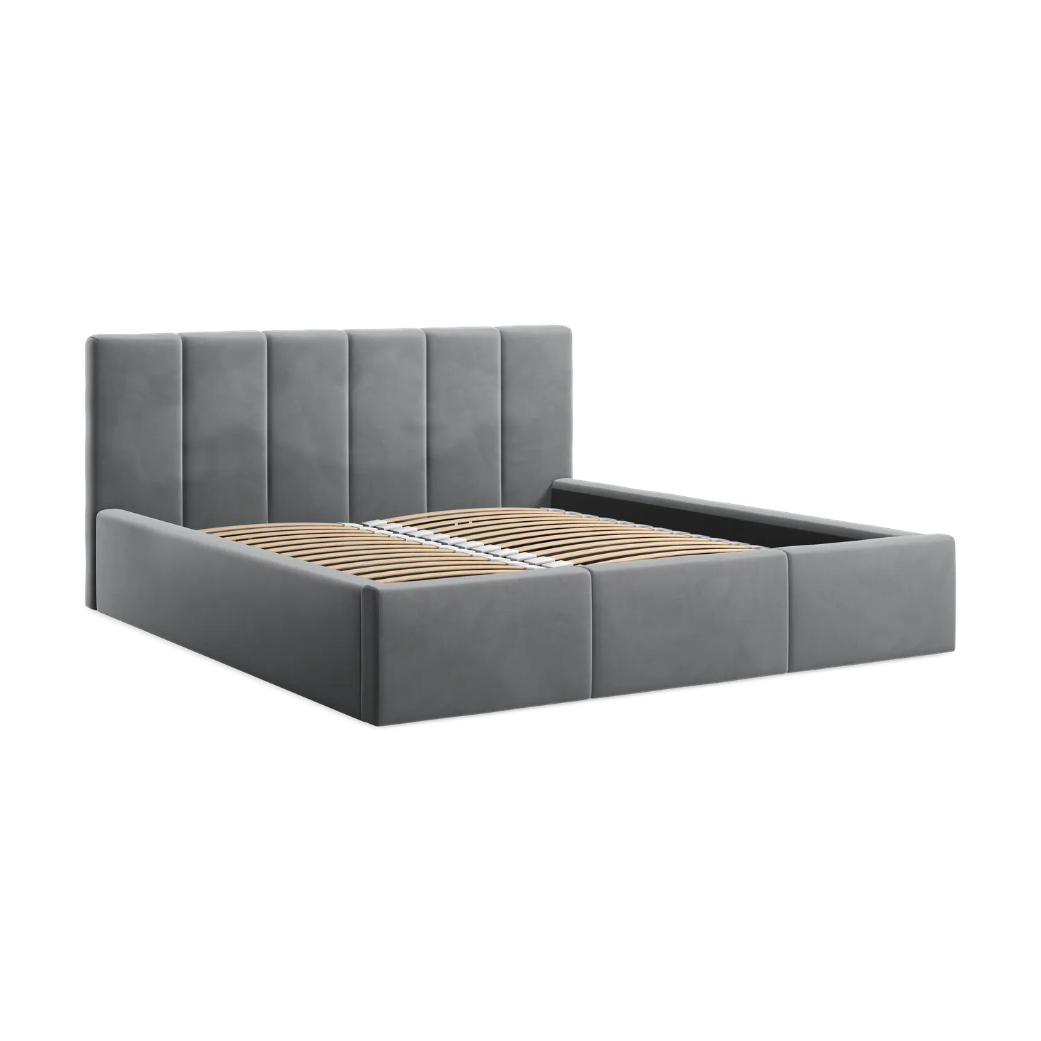 Bluvel - Fabb - Stalowy - 180x200