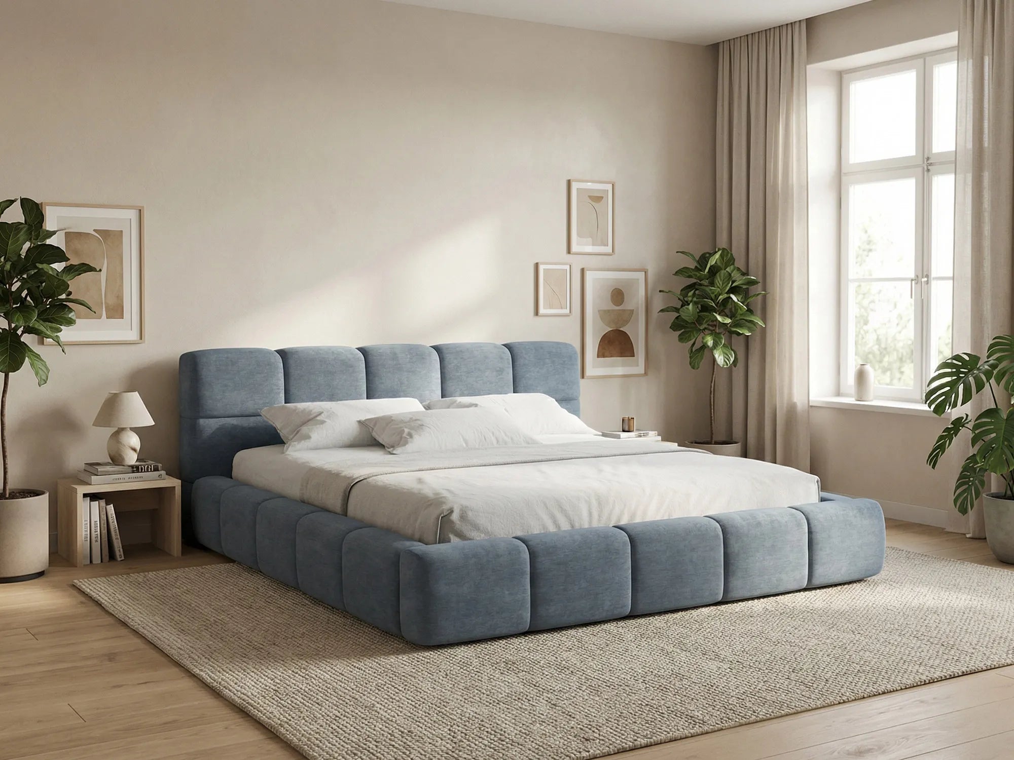 Bluvel - Fabb - Oliwkowy - 160x200