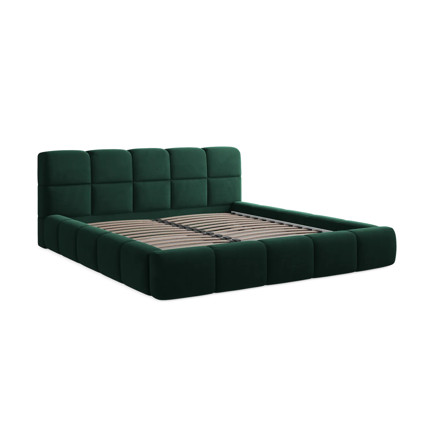 Bluvel - Fabb - Butelkowa zieleń - 160x200