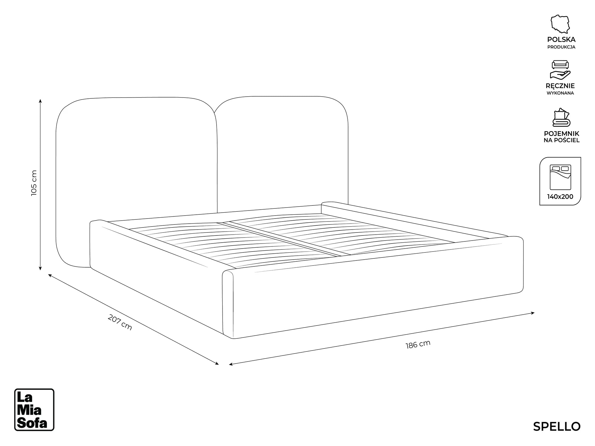 Bluvel - Fabb - Terakota - 140x200