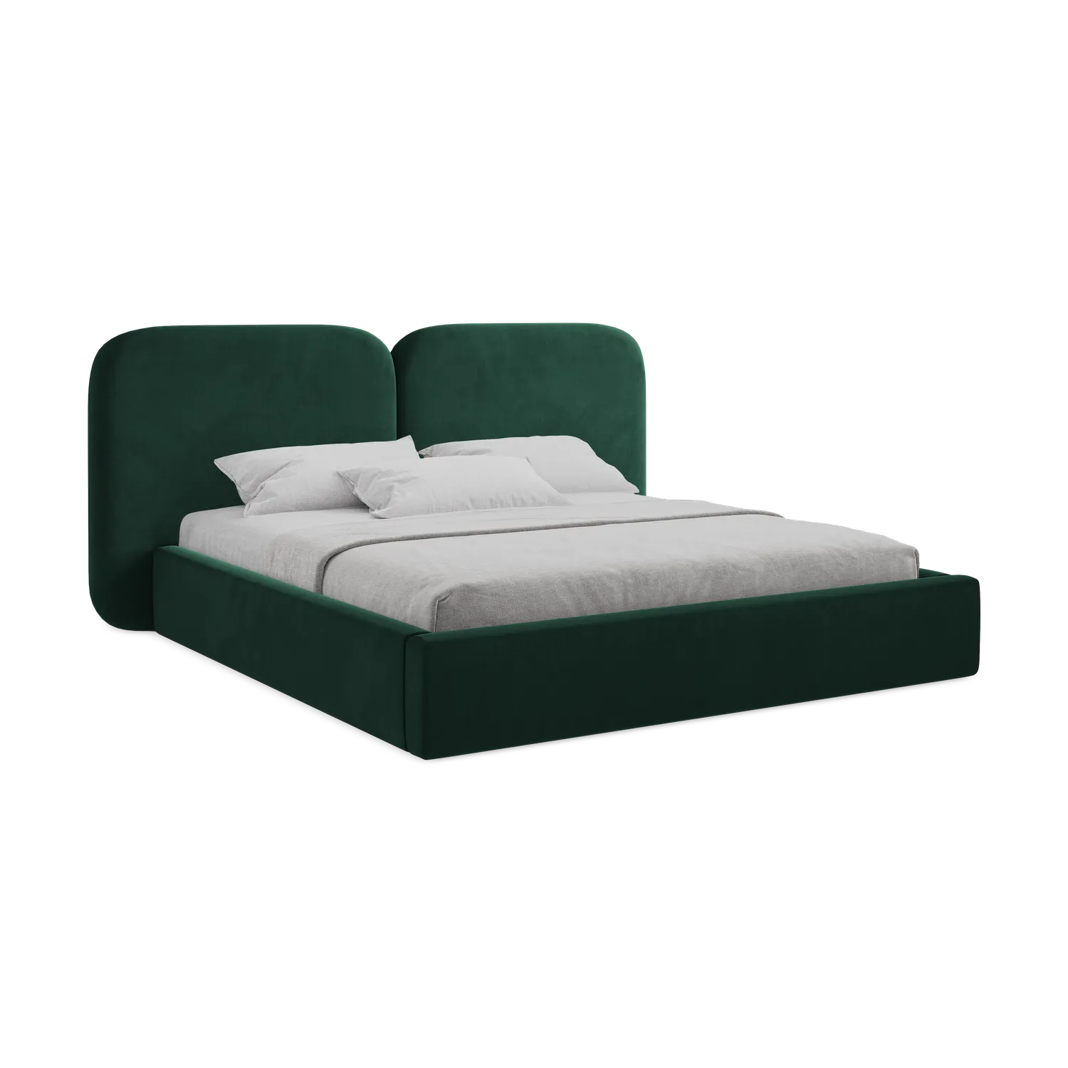 Bluvel - Fabb - Butelkowa zieleń - 160x200