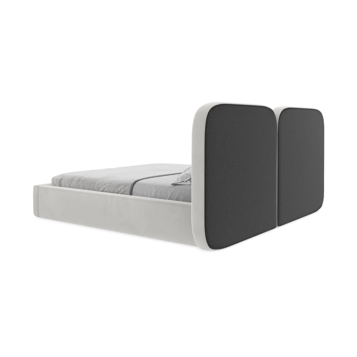 Bluvel - Fabb - Srebrny - 180x200