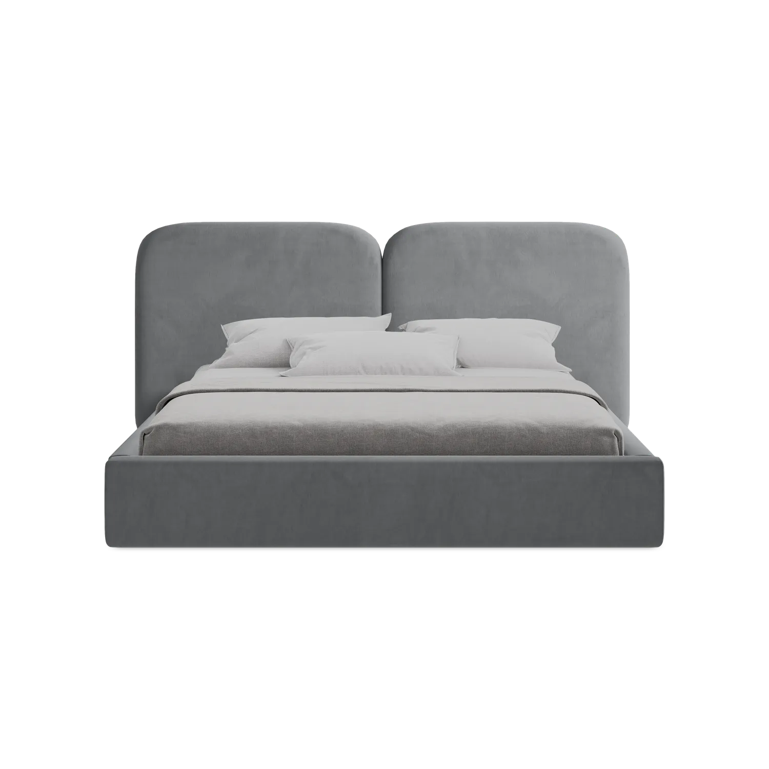 Bluvel - Fabb - Stalowy - 180x200