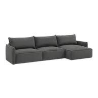 Cloud - Davis - Ciemny szary / Prawy