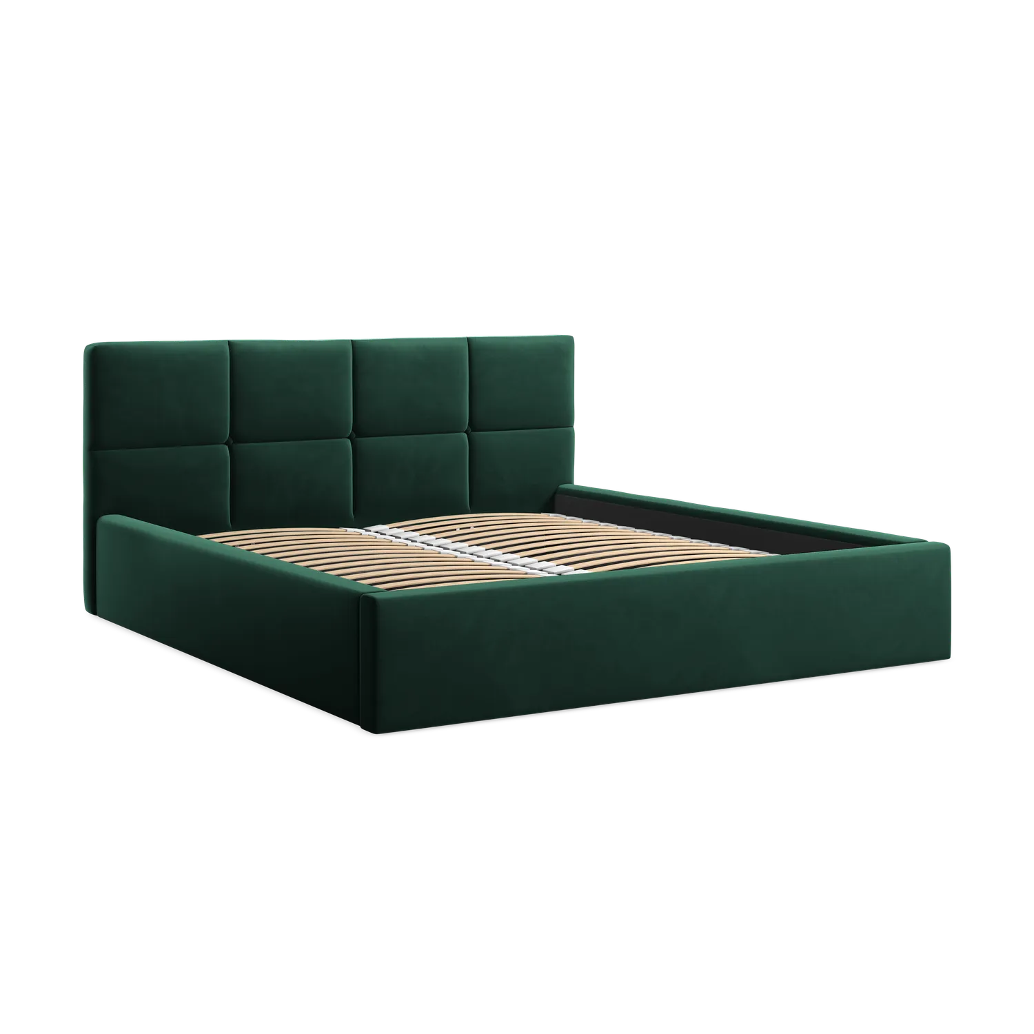 Bluvel - Fabb - Butelkowa zieleń - 140x200