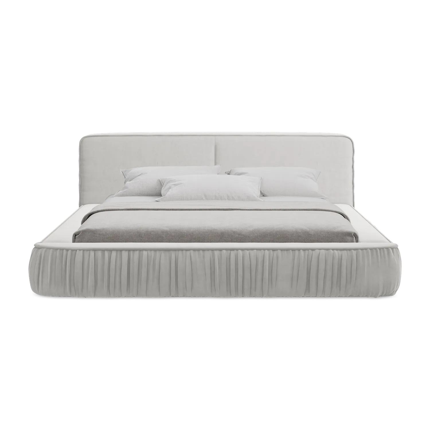 Bluvel - Fabb - Srebrny - 160x200