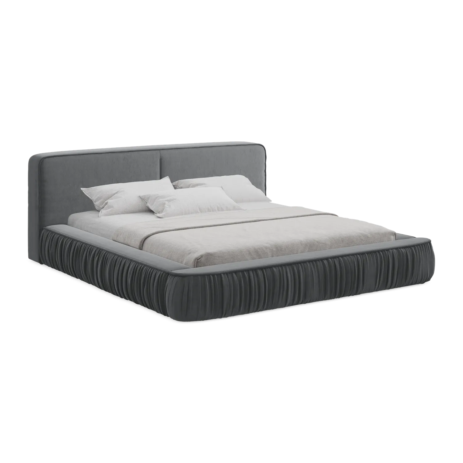 Bluvel - Fabb - Stalowy - 160x200