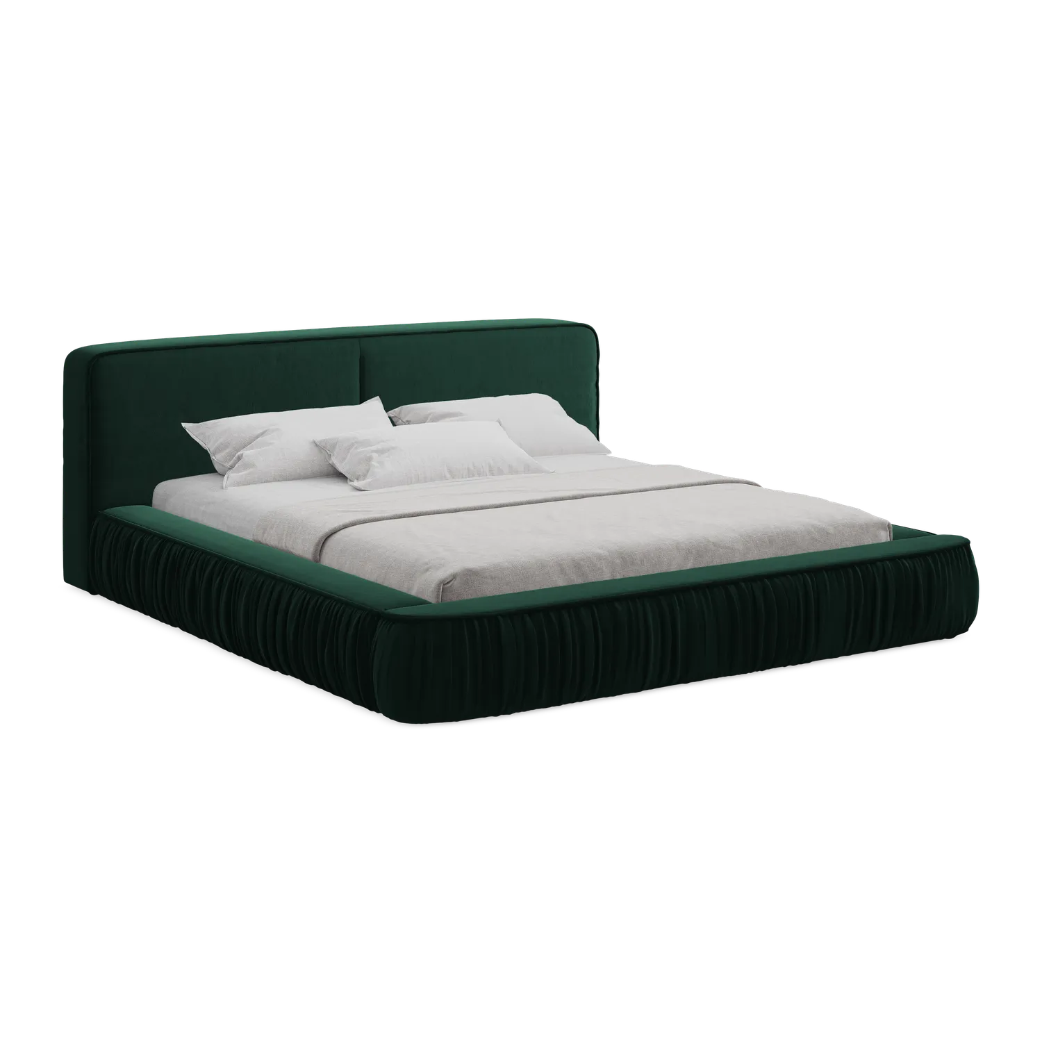 Bluvel - Fabb - Butelkowa zieleń - 180x200