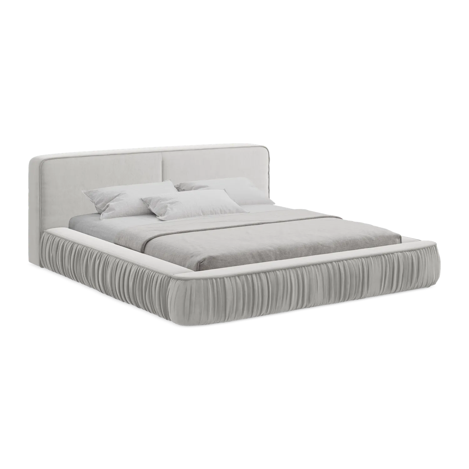 Bluvel - Fabb - Srebrny - 180x200