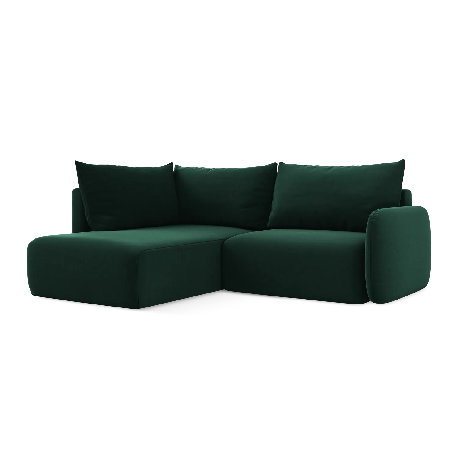 Bluvel - Fabb - Butelkowa zieleń / Lewy