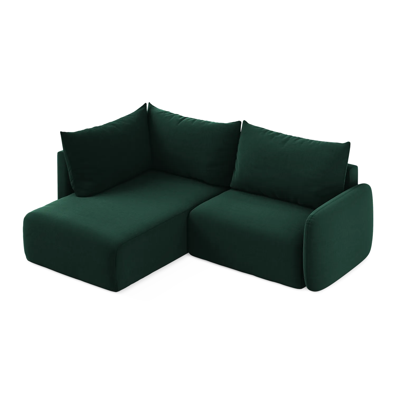 Bluvel - Fabb - Butelkowa zieleń / Lewy