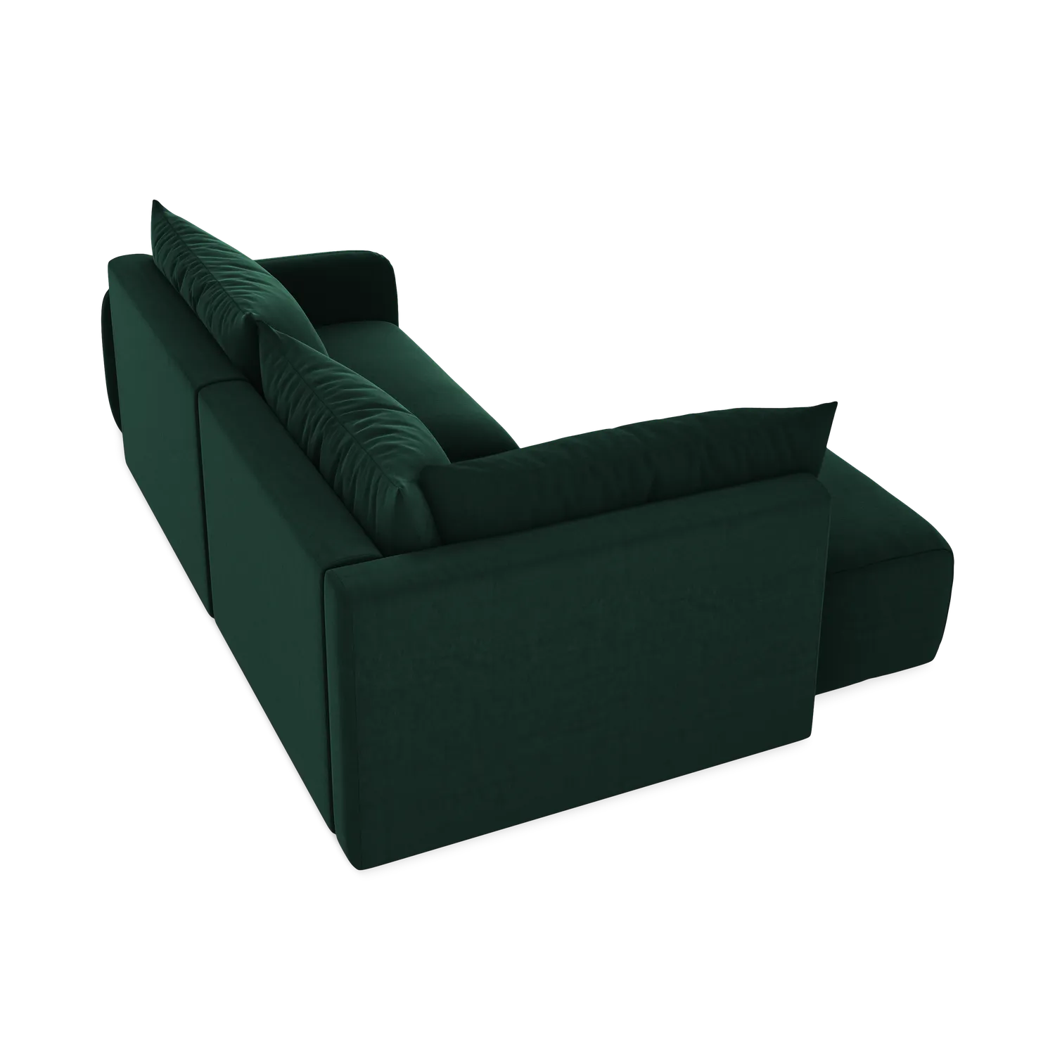 Bluvel - Fabb - Butelkowa zieleń / Lewy