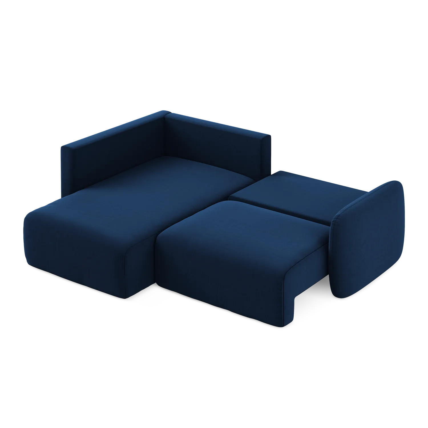 Bluvel - Fabb - Królewski niebieski / Lewy