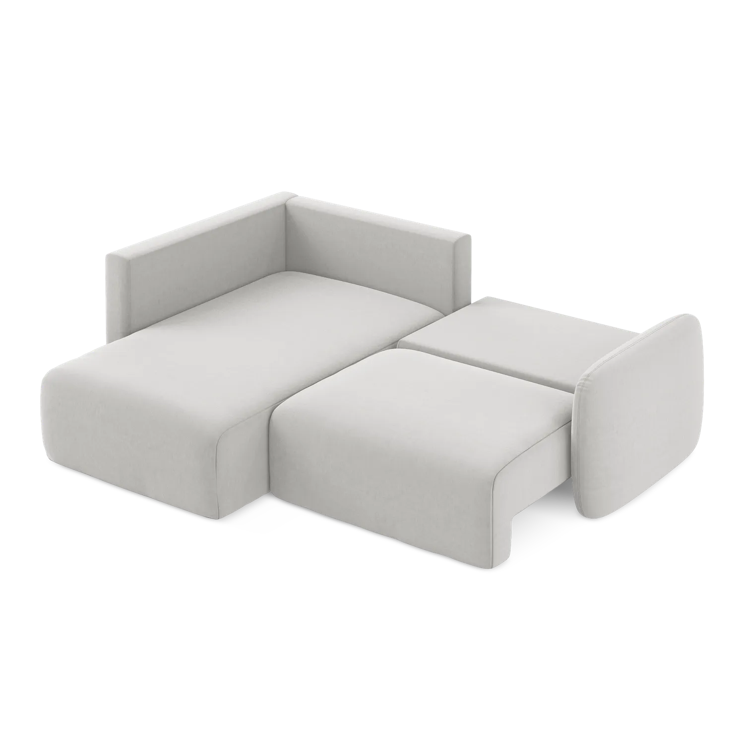 Bluvel - Fabb - Srebrny / Lewy