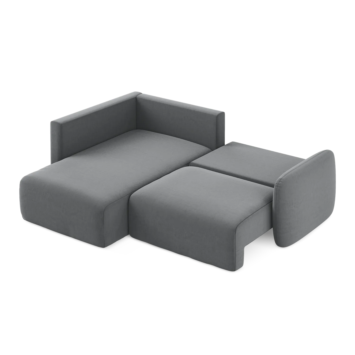 Bluvel - Fabb - Stalowy / Lewy