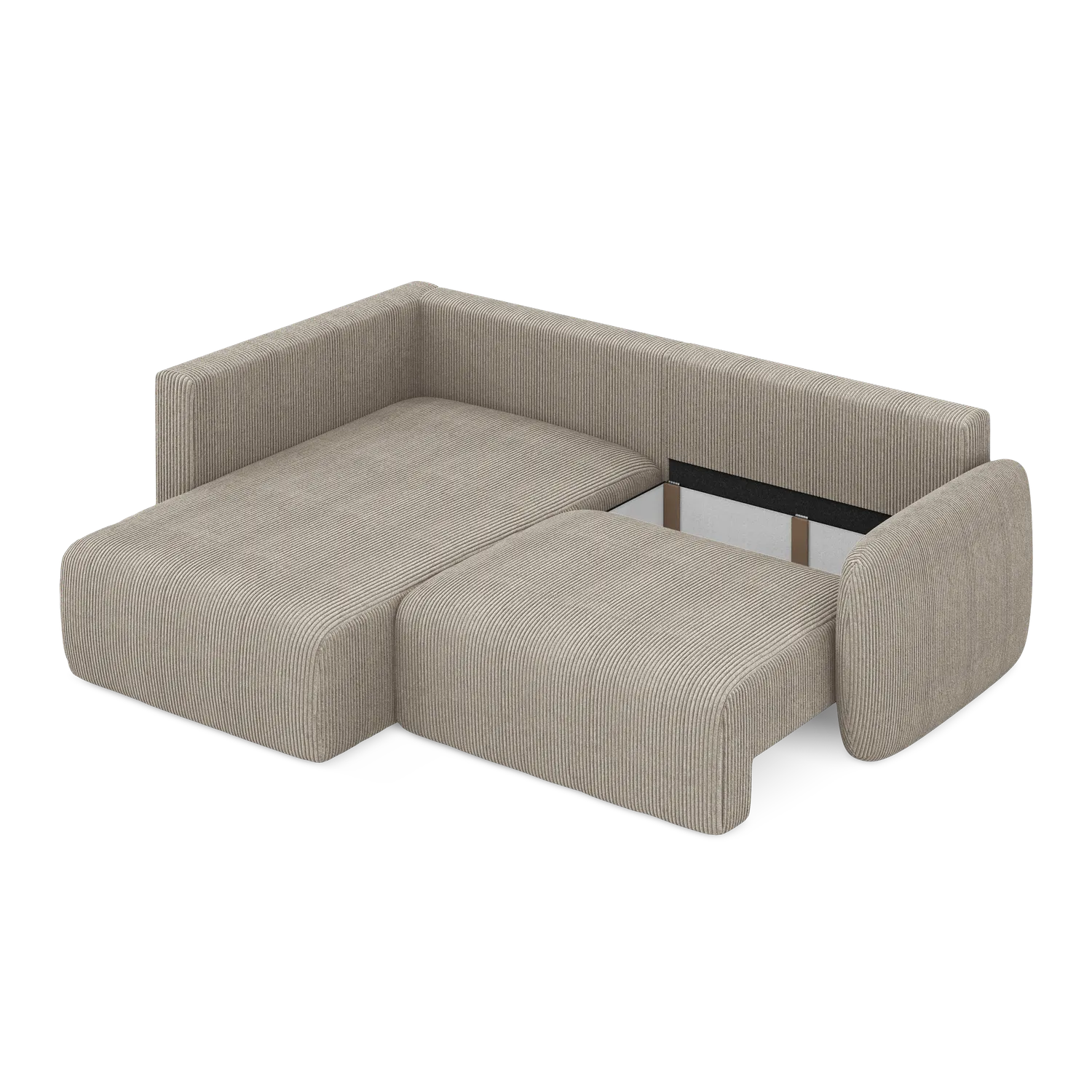 Poso - Lech - Ciemny beż / Lewy