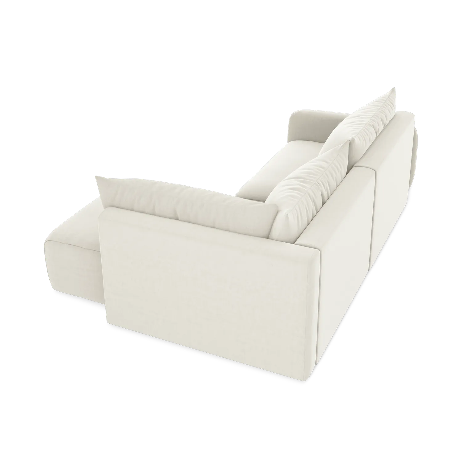 Bluvel - Fabb - Jasny beż / Prawy