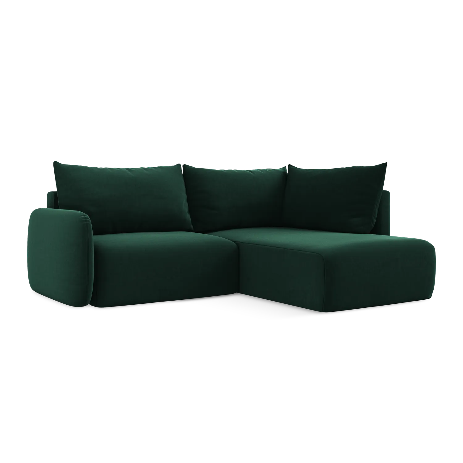 Bluvel - Fabb - Butelkowa zieleń / Prawy